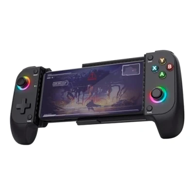 Immagine di Trust GXT 735 Mylox Controller per Telefono Bluetooth, Iphone/Android / PS5 Xbox con 12h di Autonomia, Doppia Vibrazione, RGB a LED, Gamepad Wireless Accessori Smartphone, Nero