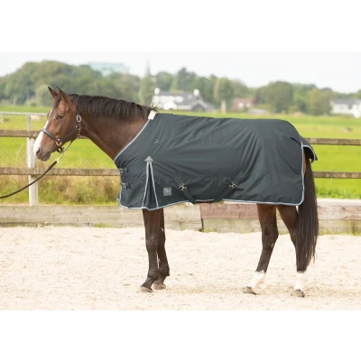 Immagine di Harry&#039;s Horse Coperta per esterni Thor 200 Blu Scuro Lunghezza posteriore: 125 cm &amp; inferiore 175