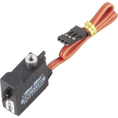 Immagine di Bluebird Micro Servo BMS 115HV digitale Materiale trasmissione: Metallo Sistema innesto: JR