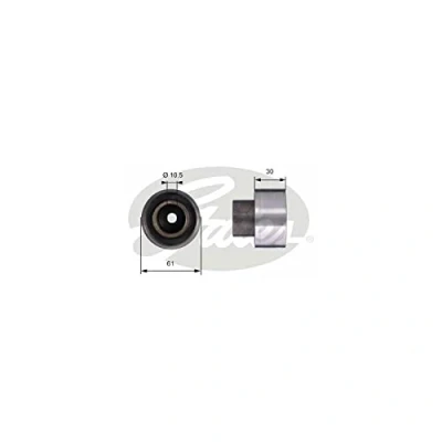 Immagine di GATES T42053 Galoppino/Guidacinghia, Cinghia dentata Tru Power FIAT: Fiorino II Van, Punto I Hatchback