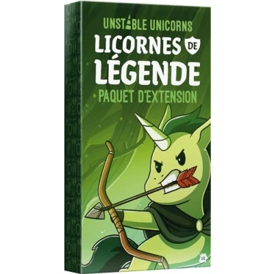 Immagine di Asmodee TeeTurtle Unstable Unicorns Estensione: Unicorni di Leggenda Giochi carte per adulti e bambini a partire dagli 8 anni 2 giocatori Versione francese