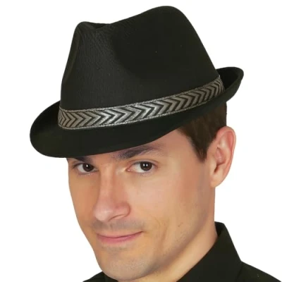 Immagine di Guirca Fiestas GUI13368 Cappello in maschera, colore: Nero