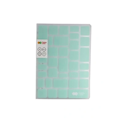 Immagine di Happy Color Taccuino a spirale TRENDY Collection, carta righe quadrate, formato A5, copertina rigida verde menta, fogli bianchi 80 g/m²,