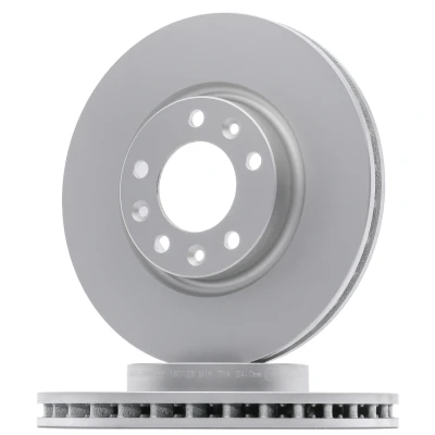 Immagine di DELPHI BG4669C Disco freno 283 26 5 ventilato rivestito non trattato senza cuscinetto ruota, anello sensore ABS PEUGEOT: Rifter MPV