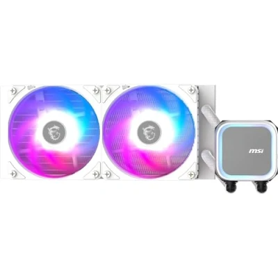 Immagine di MSI MAG CORELIQUID A13 240, Raffreddamento ad acqua CPU, Bianco