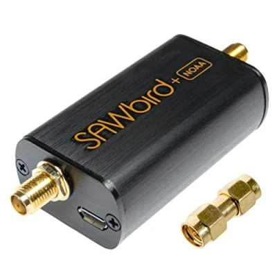 Immagine di NooElec SAWbird+ NOAA Filtro Premium SAW e Modulo LNA a Basso Rumore Cascata per Applicazioni NOAA. Frequenza Centrale 137 MHz