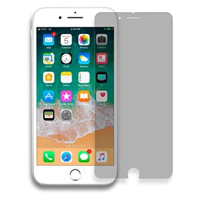 Immagine di MyGadget Vetro Temperato Privacy compatibile con Apple iPhone 7 Plus 8 Anti spia Pellicola Protettiva Antigraffio e Impronta 9H Screen Protector