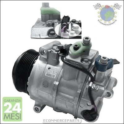 Immagine di MEAT &amp; DORIA K15320 Compressore Aria Condizionata 6SEU16C 12V MERCEDES BENZ: Classe C Sedan, E T modell, modell