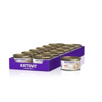 Immagine di Kattovit Sensitive Ipoallergenico 6 x 185 g Alimento umido per gatti Pollo