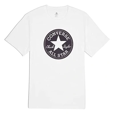 Immagine di Converse T Shirt Go To Chuck Taylor Patch Bianco Taglia L Codice 10023854 A01
