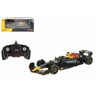 Immagine di ColorBaby 41287 Rastar Auto radiocomandata F1 Oracle Red Bull Racing RB18, licenza ufficiale, Scala 1:18, Formula 1, Veicolo radiocomandato, Frequenza 2.4 GHz, 6 direzioni, Giocattoli telecomandati
