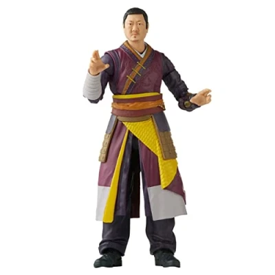 Immagine di Hasbro Marvel Legends Series Doctor Strange in The Multiverse of Madness 15 cm Collectible Marvel’s Wong Cinematic Universe Action Figure Toy, 4 Accessories And 1 Build A Part, Multi (F0369)