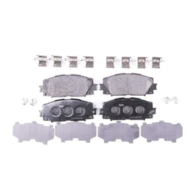 Immagine di HELLA 8DB 355 016 191 Kit pastiglie freno Non predisposto per contatto segnalazione usura con accessori TOYOTA: Yaris II Hatchback
