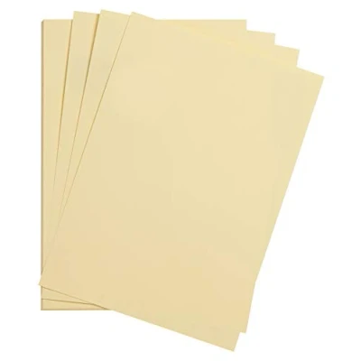 Immagine di Clairefontaine 975273C Confezione di carta Maya 25 Fogli da Disegno Liscia Camoscio A4 21x29,7 cm 185g Ideale per il e le attività creative