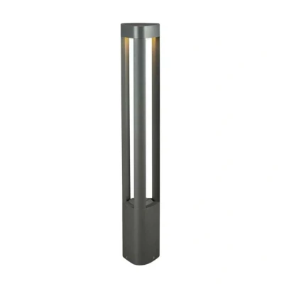 Immagine di lampada LED da esterni &#039;Pirron&#039; (Moderno) colore Nero, in Alluminio (90 luci, lampadina inclusa) di Lucande lampioncino, paletto luminoso, viale, lampione