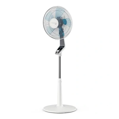 Immagine di Rowenta Silence Extreme, Ventilatore a Piantana con 4 Velocità e Turbo Boost, Silenzioso, Oscillazione Automatica, Bianco, Vu5640