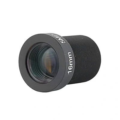 Immagine di Obiettivo Grandangolare, da 16 mm 5 mp F/2.0 Ad Alta Definizione A Fuoco Fisso Lens M12 Utilizzato Per CCTV Adatto La Maggior Parte Dei Modelli Di Fotocamera