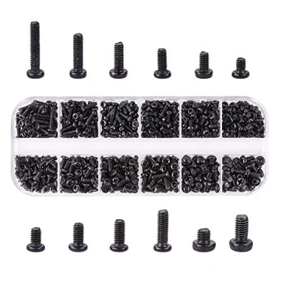 Immagine di INCREWAY Kit di viti assortite per computer portatili, metriche M2, M2,5, M3, accessori la riparazione laptop IBM, HP, Dell, Lenovo, Samsung, Sony, Toshiba, Gateway, Acer, 660 pezzi