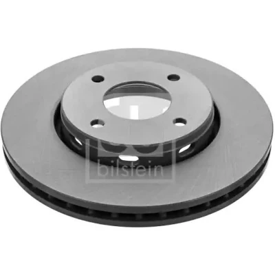 Immagine di FEBI BILSTEIN 44120 Disco freno Assale anteriore 281 26 4 114,3 ventilazione interna rivestito MITSUBISHI: Colt 6, VI CZC Cabrio