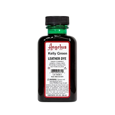 Immagine di Angelus Leather Dye tintura per pelli Verde Kelly 88ml