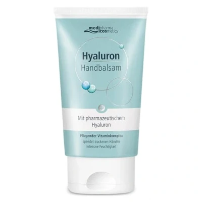 Immagine di Hyaluron Crema mani. pelle secca e screpolata cuticole unghie. Acido ialuronico, biotina, vitamina A provitamina B5 idrata la di mani non unge. Vegana 50ml