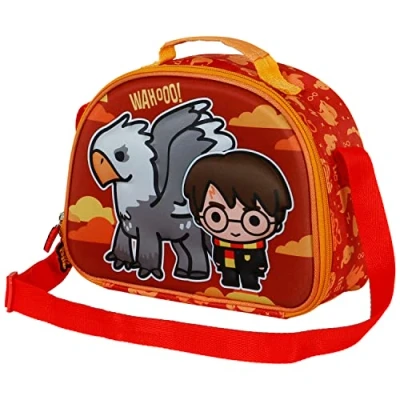 Immagine di Karactermania Harry Potter Buckbeak 3D Lunch Borsa a tracolla per bambini, Taglia: One Size, Naranja