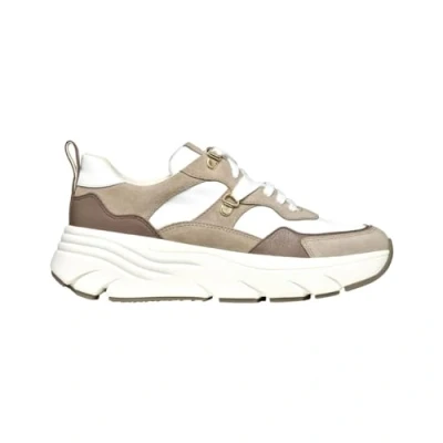 Immagine di Geox D Diamanta Sneakers basse, Donna, Taglia: 35, White sand Pelle