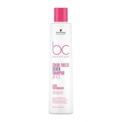 Immagine di Schwarzkopf Professional Bonacure Color Freeze Shampoo d&#039;argento 250 ml