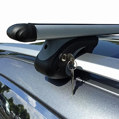 Immagine di VDP VDPSC R 005 120, Barre Portapacchi in Alluminio, con Chiusura a Chiave, per VW Tiguan L120, Portata Fino 75 kg