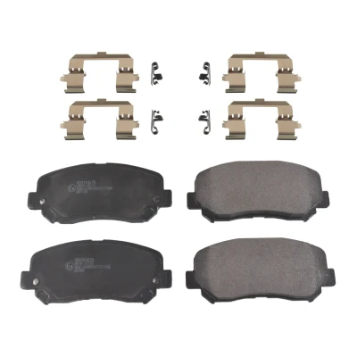 Immagine di BLUE PRINT ADA104276 Kit pastiglie freno Assale anteriore con segnalatore acustico usura JEEP: Cherokee V