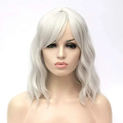 Immagine di ATAYOU® Brevi Ricci Bob Parrucche Cosplay Sintetiche Alla Moda Per Le Donne