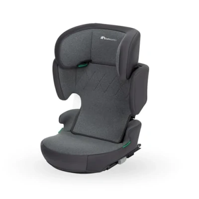Immagine di BEBE CONFORT Road Fix i Size Seggiolino Auto Isofix 15 36 kg Gruppo 2/3 per bambini 100 150 cm, circa 3,5 12 anni, pieghevole portatile da viaggio, regolabile in altezza, Tinted Graphite