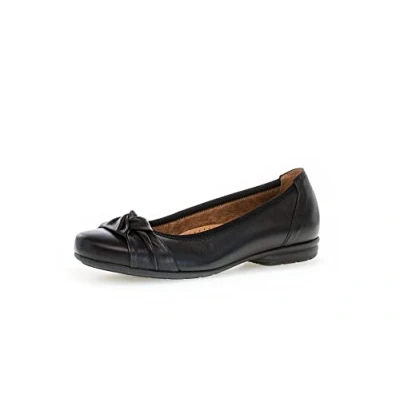 Immagine di Gabor Donna Ballerine, Signora Ballerine Classiche,Ballerine,Scarpe estive,Classico Elegante,Nero (Schwarz) / 57,39 EU 6 UK