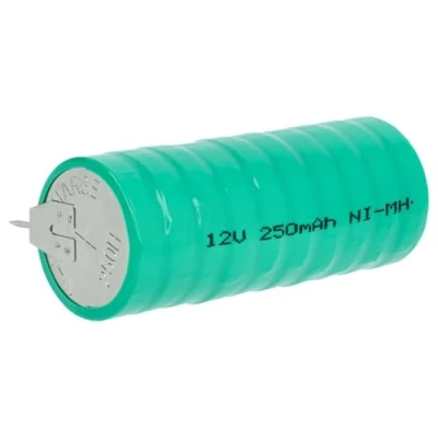 Immagine di vhbw NiMH Batteria a bottone di ricambio tipo V250H 250mAh 12V compatibile con batterie modellismo, luci solari ecc.