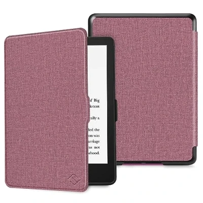 Immagine di FINTIE Custodia Per 6,8&quot; Kindle Paperwhite (11ª Generazione 2021) e Signature Edition, Sottile Leggero Protettiva Cover con Funzione Auto Sveglia/Sonno, Plum