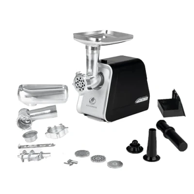 Immagine di KOCHWERK Tritacarne elettrico con diversi accessori lavorato fino a 2000 g/min carne macinata, kibbeh, churro, salsicce e altro ancora premendo un pulsante facile da usare pulire [1600 W]