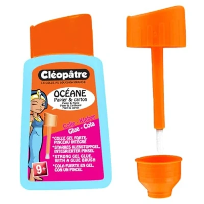 Immagine di Cléopâtre OAD110P Oceane Flacone di colla forte con tappo a pennello, 80 g