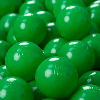 Immagine di KiddyMoon 100 ∅ 6CM Palline Morbide Colorate Per Piscina Bambini Fatto In EU, Verde