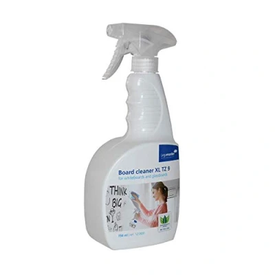 Immagine di Legamaster 7 121800 Detergente per lavagna bianca TZ 9 grandi superfici di scrittura in pratica bottiglia, 750 ml