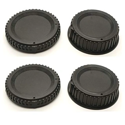 Immagine di copriobiettivo posteriore e anteriore per Nikon D780 D90 D7500 D7000 D3500 con obiettivo AF S P(2 set)