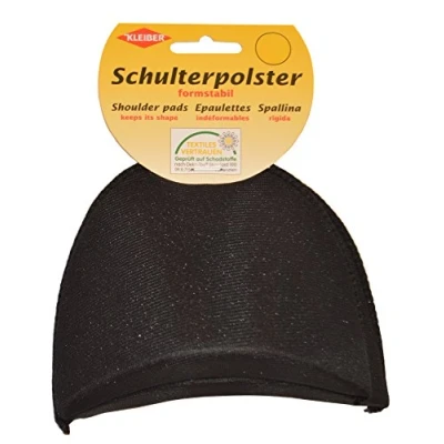 Immagine di Kleiber Imbottitura per Spalla/modulo Vestito, 10 cm x 13 5 cm, Colore Nero,