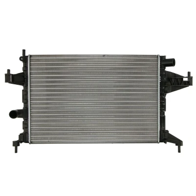 Immagine di NISSENS 63008 Radiatore motore Alluminio 539 378 23 Alette di raffreddamento montate meccanicamente OPEL: Corsa C Hatchback