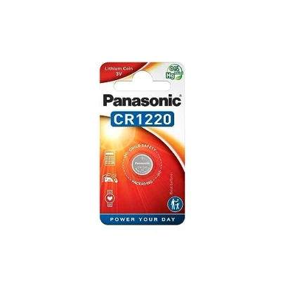 Immagine di Panasonic Batteria a bottone al litio CR 1220