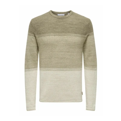 Immagine di Only &amp; Sons Onsfelix REG 12 CREW NOOS Maglione, Uomo, Taglia: Medium, Silver lining