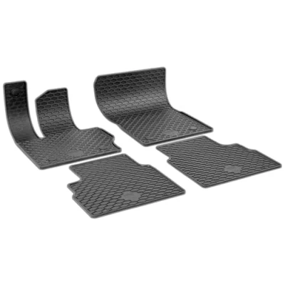 Immagine di WALSER RubberLine 50860 Set tappetino Gomma anteriore e posteriore 4 nero