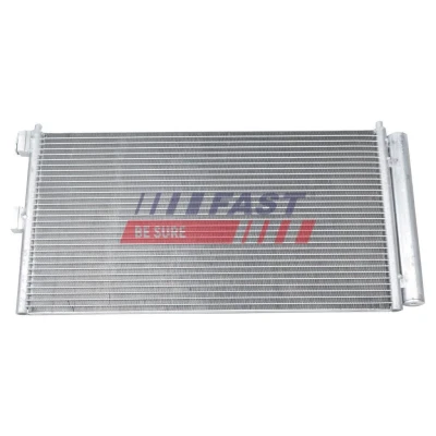 Immagine di FAST FT55313 Condensatore con essiccatore Alluminio 610mm FIAT: Punto II Hatchback, Doblo I Cargo, Station Wagon, LANCIA: Ypsilon II, Musa