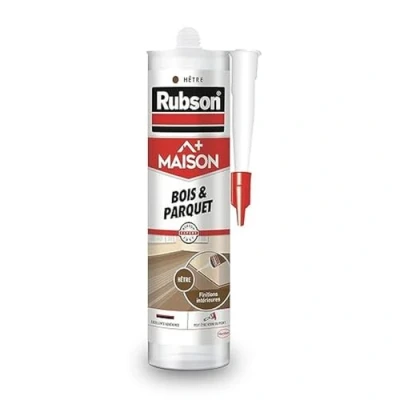 Immagine di Rubson Home sigillante per legno di faggio e parquet, acrilico tutti i substrati in muratura, giunti interni, 280 ml (la confezione può variare)