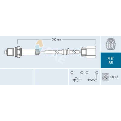 Immagine di FAE 75609 Sonda lambda