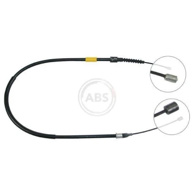 Immagine di A.B.S. K17033 Cavo Freno 1106 a tamburo per guida Sx/Dx OPEL: Corsa C Hatchback, Tigra Twintop