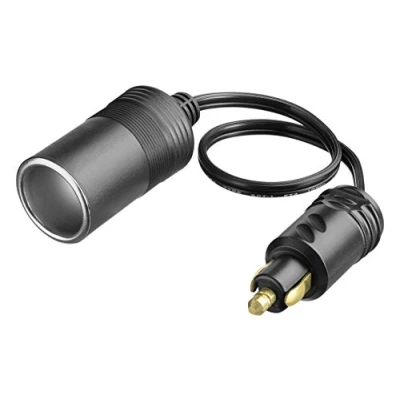 Immagine di INTERPHONE ACCMOTOADAPTER Presa di Corrente da DIN a Accendisigari Cavo adattatore 12 V con connettore DIN.